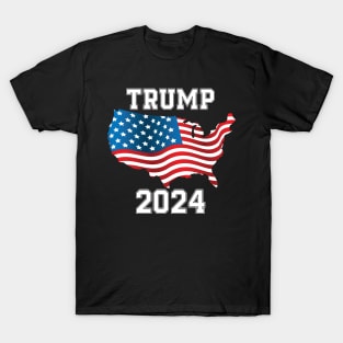 Retro President Donald Trump 2024 T-Shirt